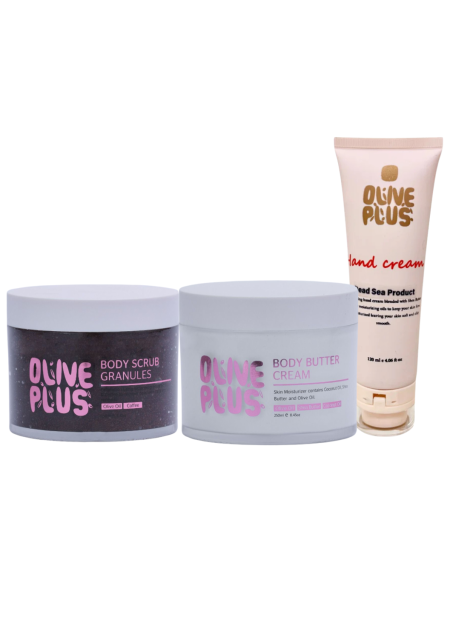 بكج اوليڤ بلس ( زبدة ، مقشر ، كريم يدين )